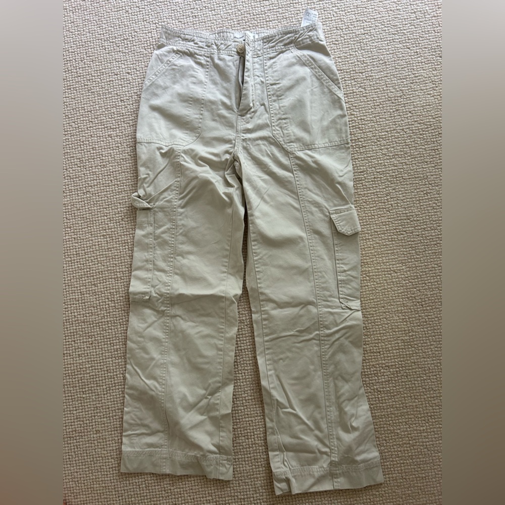 Abercrombie & Fitch Tan Cargo Pants Relaxed Fit